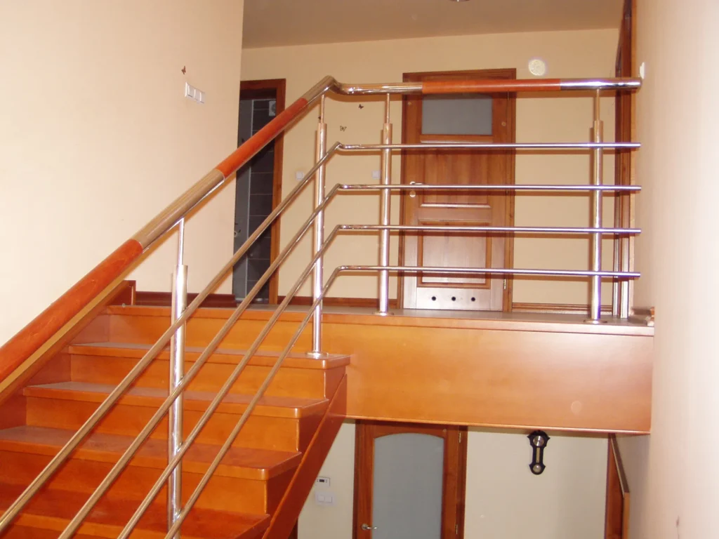 Stainless steel railings