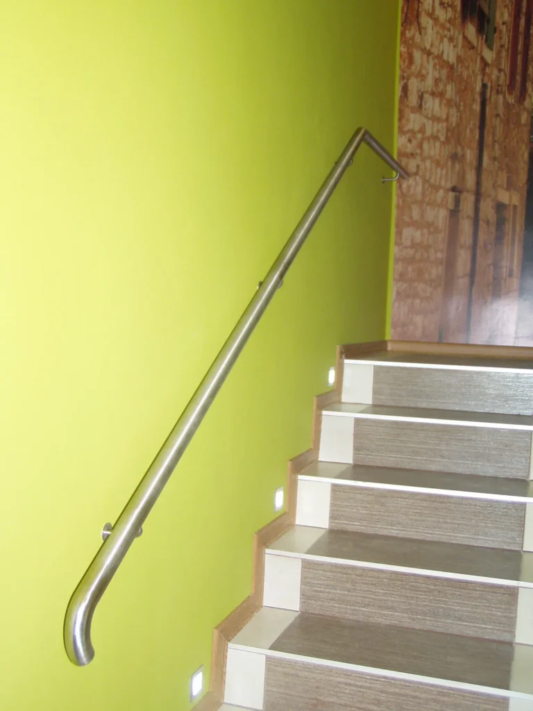Stainless steel railings