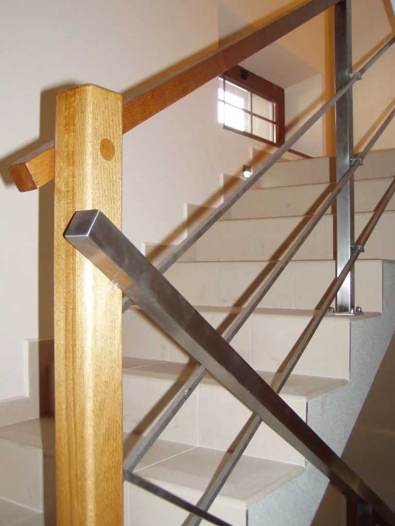Stainless steel railings