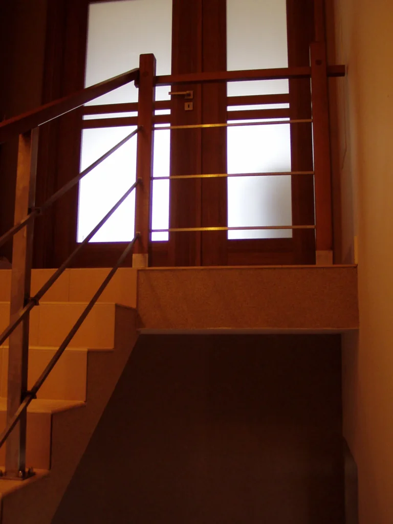 Stainless steel railings
