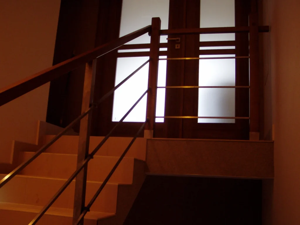 Stainless steel railings