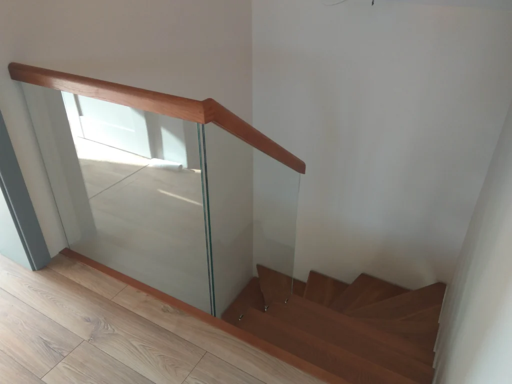 Metal & wood Stairs