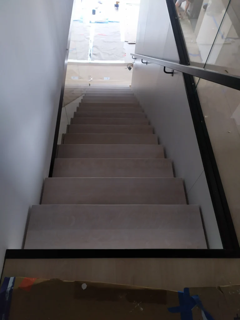Metal & wood Stairs